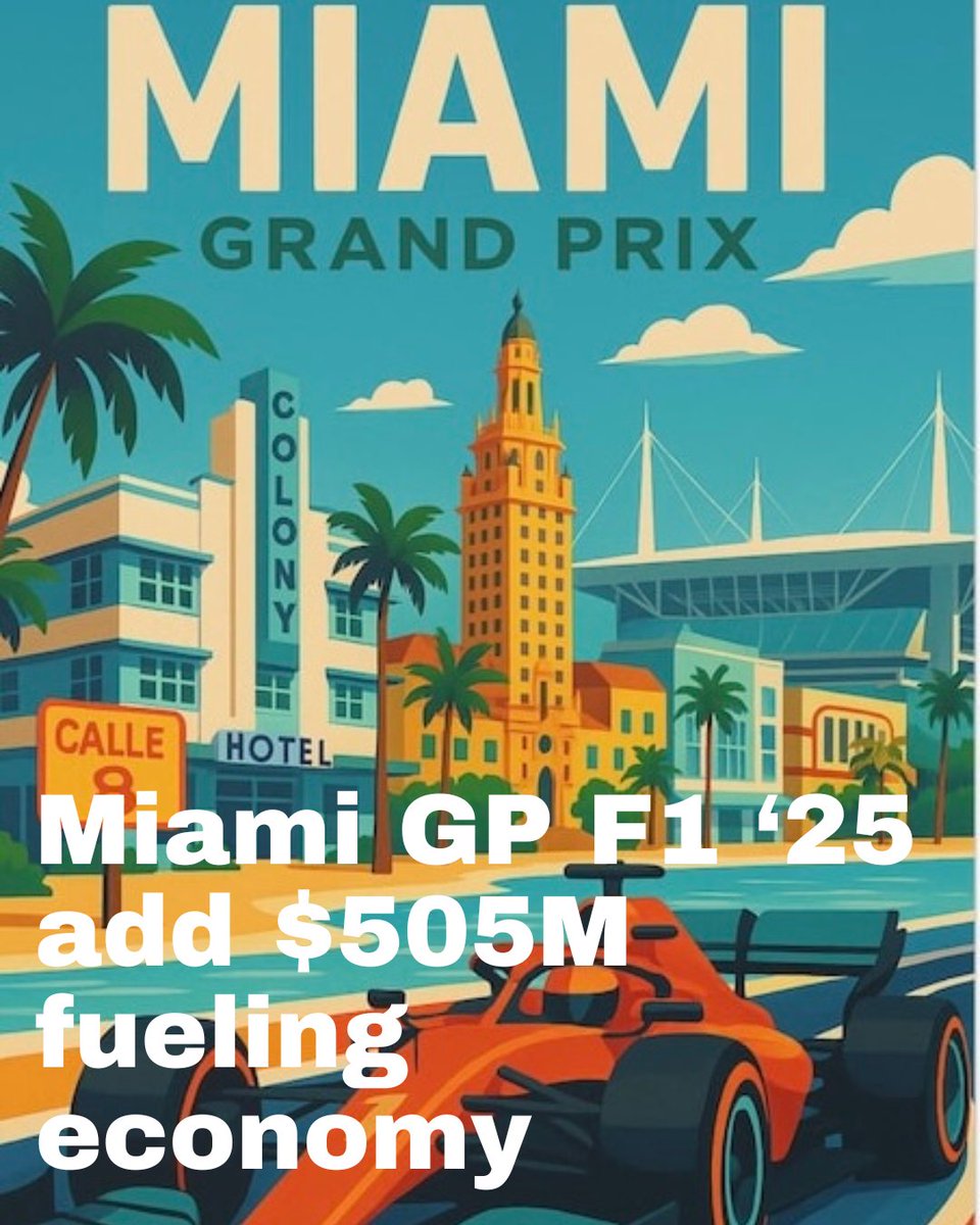 Elevn (@elevn_lab) on Twitter photo .<a href="/f1miami/">F1 Miami Grand Prix</a> 2025, led by CEO Richard Cregan & Head of Partnerships Katie Foreman, is set to boost South Florida’s economy by $505M! 💸 Over $1B generated since ‘22, with huge visitor spending & local biz growth. #MiamiGP #F1 #EconomicPower .<a href="/f1miami/">F1 Miami Grand Prix</a> 2025, led by CEO Richard Cregan & Head of Partnerships Katie Foreman, is set to boost South Florida’s economy by $505M! 💸 Over $1B generated since ‘22, with huge visitor spending & local biz growth. #MiamiGP #F1 #EconomicPower