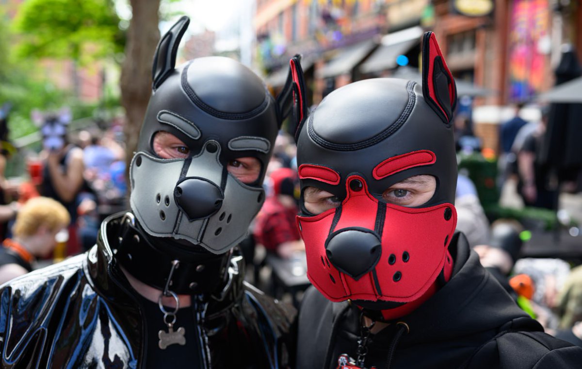 Don't we look cute? 😊

With the lovely <a href="/Pupnathan24/">Pup Nathan🔜MCR Pride, Folsom Europe</a>

📷: <a href="/PupKip_/">Pup Kip</a>