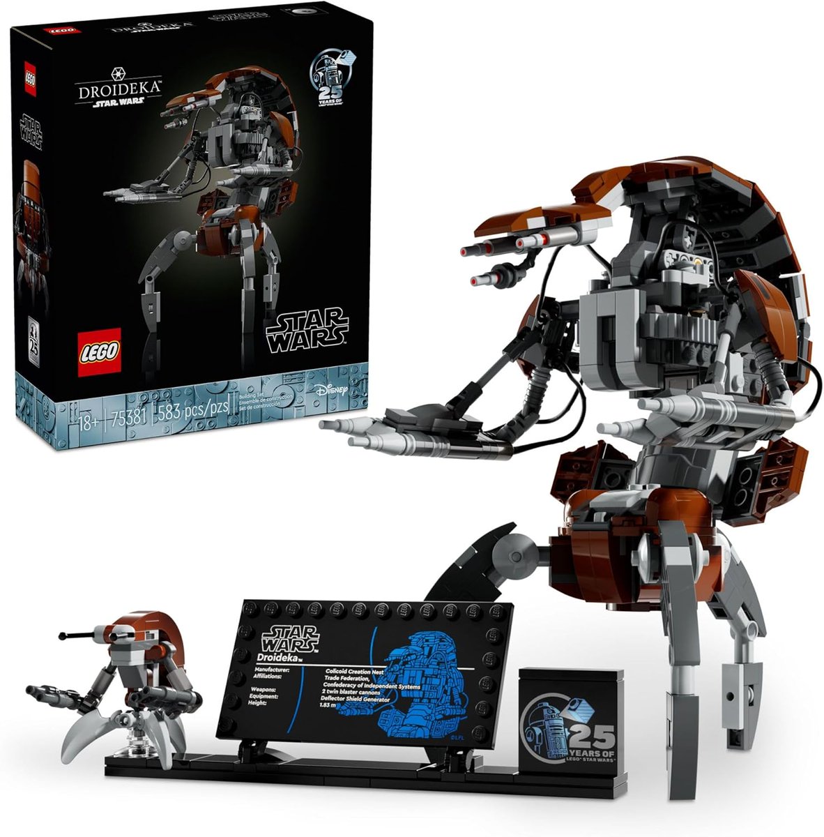 LEGO Star Wars Droideka is $64.99 on Amazon lbabi.nz/3mJNQV #ad

LEGO Star Wars Day Sale amzn.to/3ESxBJK