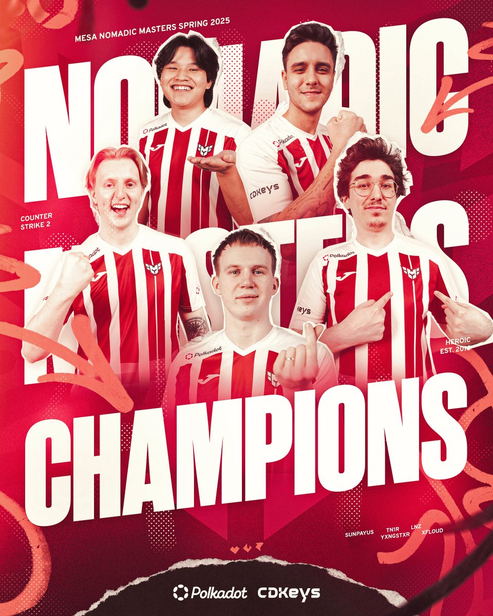 BACK TO BACK TROPHIES 🏆

WE ARE YOUR MESA NOMADIC 2025 CHAMPIONS 🇲🇳