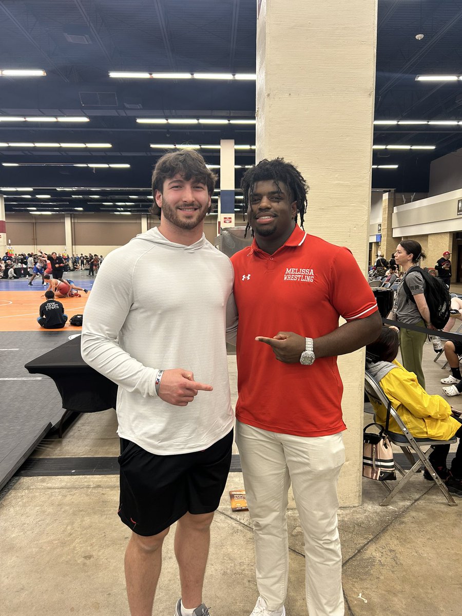 Ali “Mr.Datwork” Vinson (@ali_aaron922) on Twitter photo National Champion SUPERMAN Payton
Pierce and Mr.Datwork CWC coaches for Freestyle state <a href="/GoMelissaCards/">Melissa Cardinal Boys Wrestling</a> National Champion SUPERMAN Payton
Pierce and Mr.Datwork CWC coaches for Freestyle state <a href="/GoMelissaCards/">Melissa Cardinal Boys Wrestling</a>