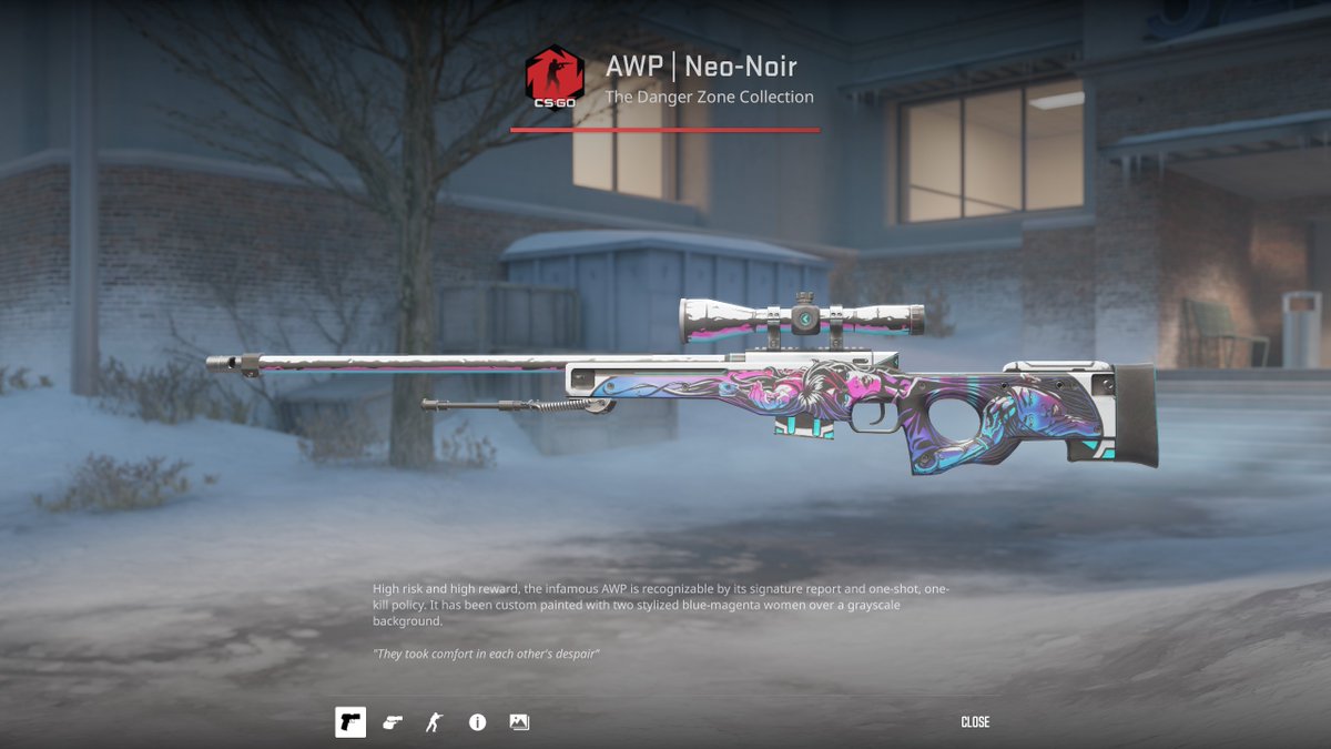 🎁 AWP | Neo-Noir MW ($35)

➡️ TO ENTER:

✅ Follow me &amp; <a href="/CydCS_YT/">CydCS</a>
✅ Retweet
✅ Tag a friend

⏰ Giveaway ends in 72 hours!