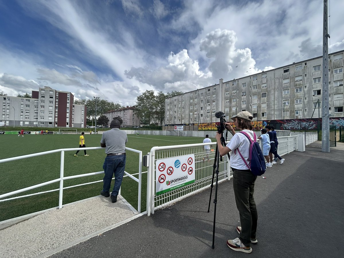Dans les coulisses du #Mayotte football club de #Limoges pour l’opération coeur outre mer de <a href="/Francetele/">France Télévisions</a>