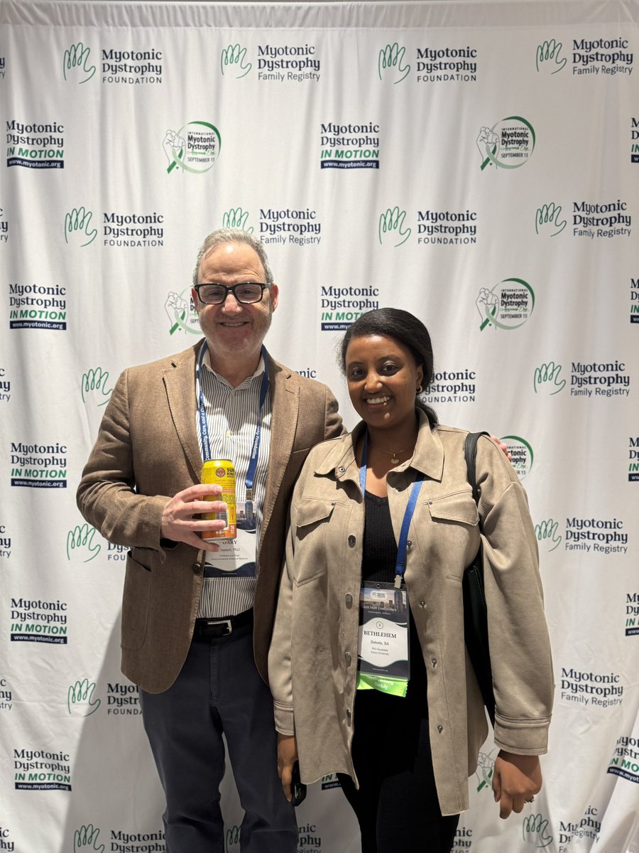Had a wonderful time at #MDF2025 presenting our research on #DM1 brain mouse model and connecting with wonderful researchers and community members! Thank you <a href="/MyotonicStrong/">Myotonic Dystrophy Foundation</a> for the great organization and continuing to support young investigators!