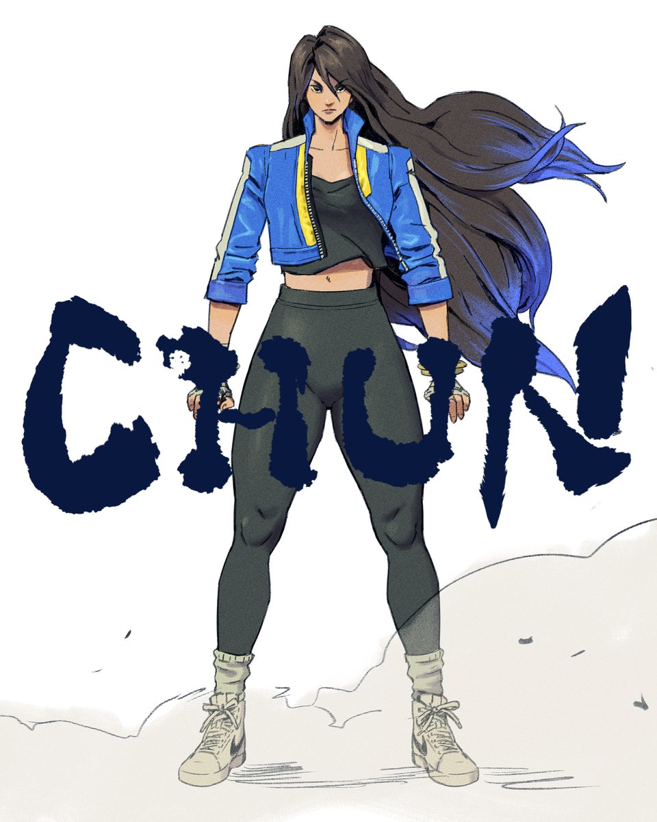 heyjay art (@heyjay_art) on Twitter photo Chun-Li, baby Chun-Li, baby