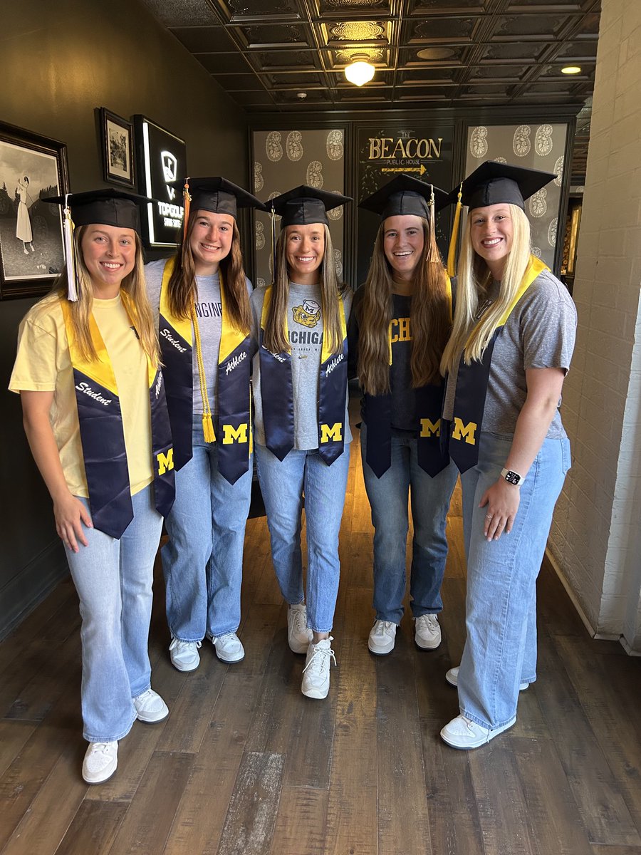 Bonnie Tholl (@btholl) on Twitter photo The 2025 <a href="/umichsoftball/">Michigan Softball</a> graduates who have been impressive representatives of their team, families and the <a href="/UMich/">University of Michigan</a> Their loyalty to their softball sisters continues to be an incredible model. Congrats on earning their degrees from our renowned university. #HAIL The 2025 <a href="/umichsoftball/">Michigan Softball</a> graduates who have been impressive representatives of their team, families and the <a href="/UMich/">University of Michigan</a> Their loyalty to their softball sisters continues to be an incredible model. Congrats on earning their degrees from our renowned university. #HAIL