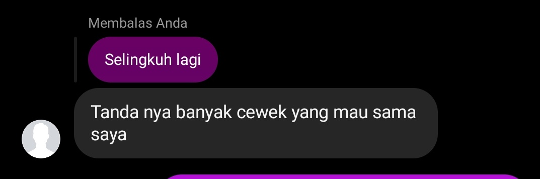 Ada ya cowo bangga udah selingkuh. PANTESAN TOLOL.