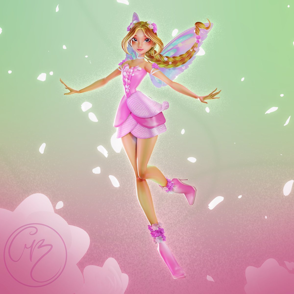 Flora from the #Winx reboot 🌸✨
after months I officially rendered her
