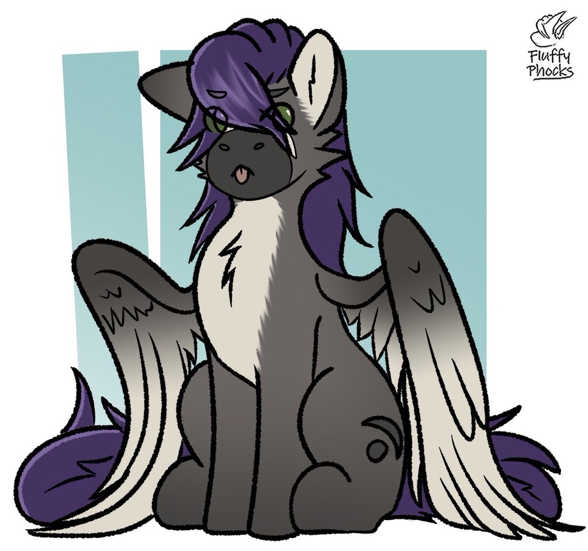 FluffyPhocks's tweet image. result of the pony mood and last nights stream, was fun