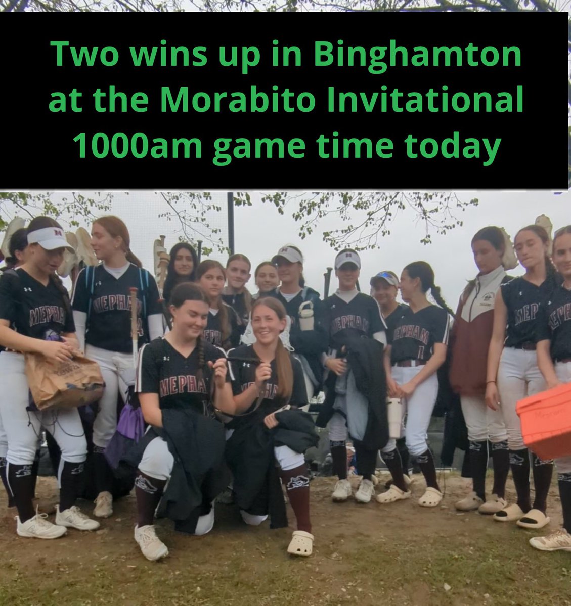 Got it done yesterday. 2-0 Starting this morning in the winners bracket at 1000am
Let’s Go Pirates !!! <a href="/MephamAthletics/">W.C. Mepham</a> <a href="/NewsdayHSsports/">Newsday HS sports</a> <a href="/kbkshaw/">Bill Shaw</a> <a href="/SecVIII_SB_News/">Section VIII Softball News</a>