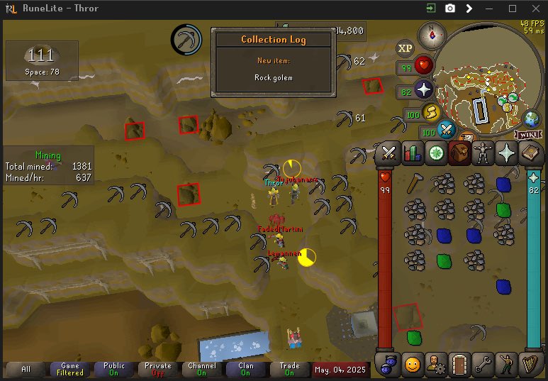 OSThror's tweet image. First skilling pet