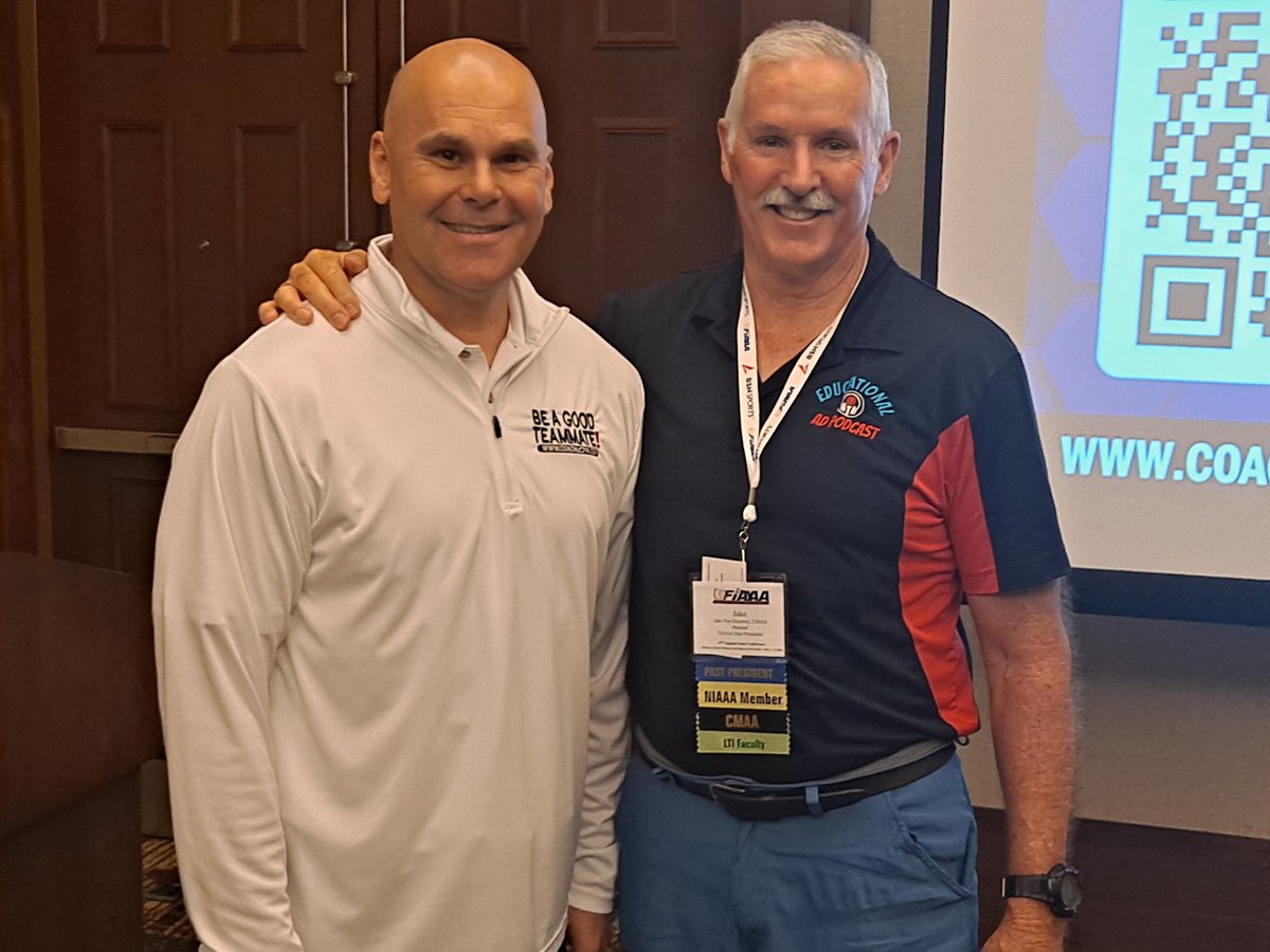 Another GREAT Day at the FIAAA Conference! Living the Dream! <a href="/FHSAA/">FHSAA</a> <a href="/FIAAANews/">FIAAA</a> <a href="/NIAAA9100/">NIAAA</a> <a href="/coachlanceloya/">Lance Loya</a> <a href="/gogipper/">Gipper</a> <a href="/gibney_jenna/">Jenna Gibney</a> <a href="/CSADAOnline/">CSADA</a>