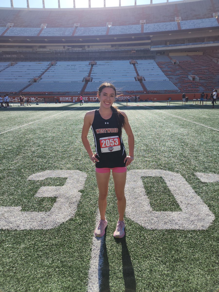 Westwood Track & Field (@westwoodtf23) on Twitter photo Violet finished the season as one of the top sprinters in the state of Texas! She ran a season PR in the 200 with a time of 24.07. Way to go Violet! The Westwood Track and Field community is so proud of you!
<a href="/westwoodsports1/">Westwood Athletics</a> <a href="/CoachWard2/">Derek Ward, MCAA</a> Violet finished the season as one of the top sprinters in the state of Texas! She ran a season PR in the 200 with a time of 24.07. Way to go Violet! The Westwood Track and Field community is so proud of you!
<a href="/westwoodsports1/">Westwood Athletics</a> <a href="/CoachWard2/">Derek Ward, MCAA</a>