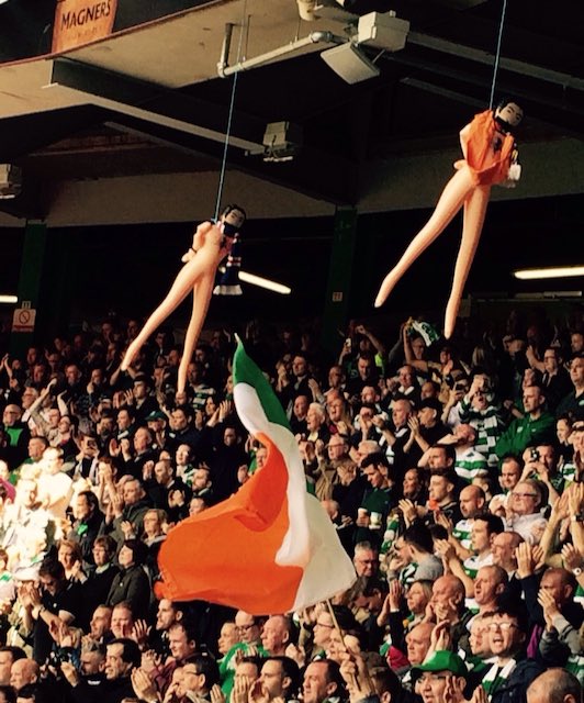 Don’t ever let rebel scum lecture you about tifos when they happily did this.