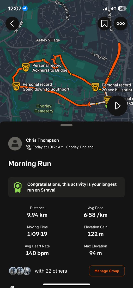 Chris Thompson (@chris_mr_t) on Twitter photo 1:09:27 chip time for the #Chorley10K. Quite happy with sub 1:10, as I only got back to running properly a couple of weeks ago <a href="/ChorleyCouncil/">Chorley Council</a> 1:09:27 chip time for the #Chorley10K. Quite happy with sub 1:10, as I only got back to running properly a couple of weeks ago <a href="/ChorleyCouncil/">Chorley Council</a>