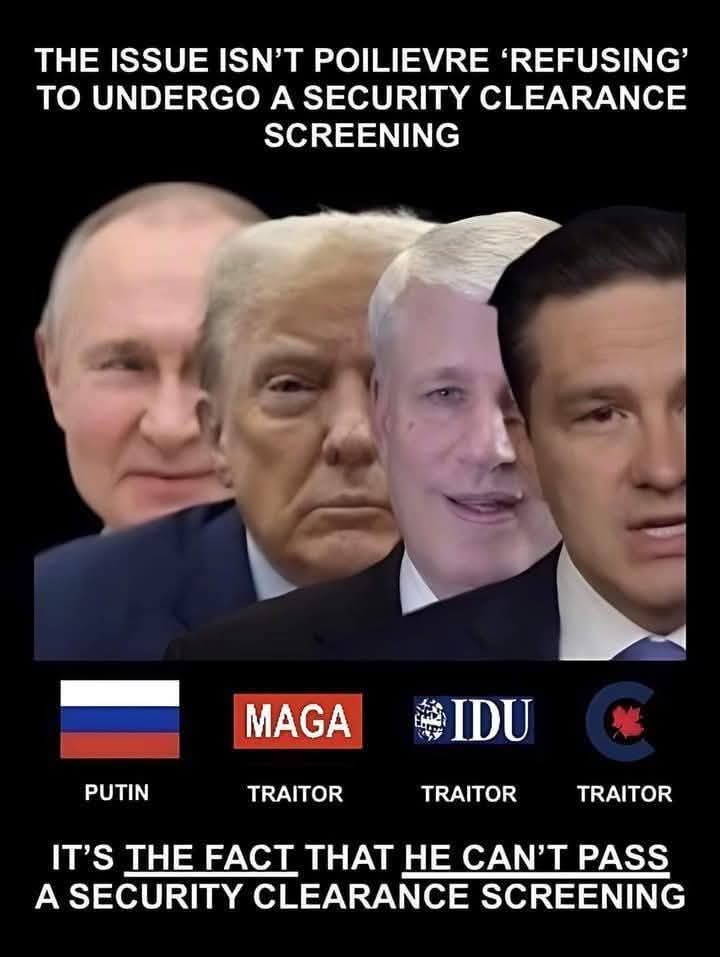 man98_turtle's tweet photo. This is utterly crazy. This is exactly why the people of Battle River-#Crowfoot need to ensure they do not vote in #Poilievre. His presence in #Parliament may impact any sort of unified #Canada stance that may be needed to repel #Trump. https://t.co/29uWYJQnau