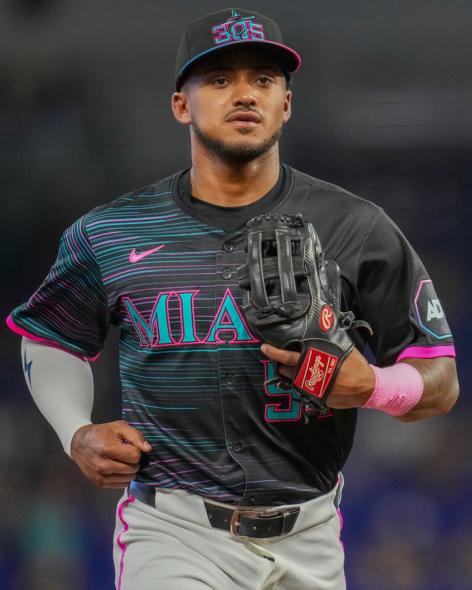 MLB (@mlb) on Twitter photo It was quite a memorable first game for the <a href="/Marlins/">Miami Marlins</a> in their new City Connect jerseys!
Do you want your own? Repost and like for a chance to win. It was quite a memorable first game for the <a href="/Marlins/">Miami Marlins</a> in their new City Connect jerseys!
Do you want your own? Repost and like for a chance to win.