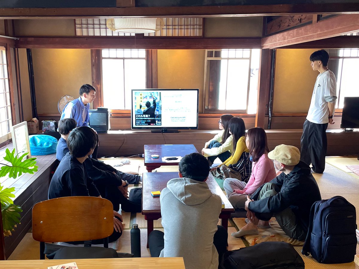 ishicca's tweet image. 今年はKG+イベントとして実施した、f∞studioの「これも写真？」ワークショップ、終了しました。寝不足の悪い影響やいろいろ反省点はあれど、新しいことにもトライできたのでよかったです。ご参加いただいた皆様ありがとうございましたFabCafeKyotoの展示もとても良く、学びの多い週末でした。