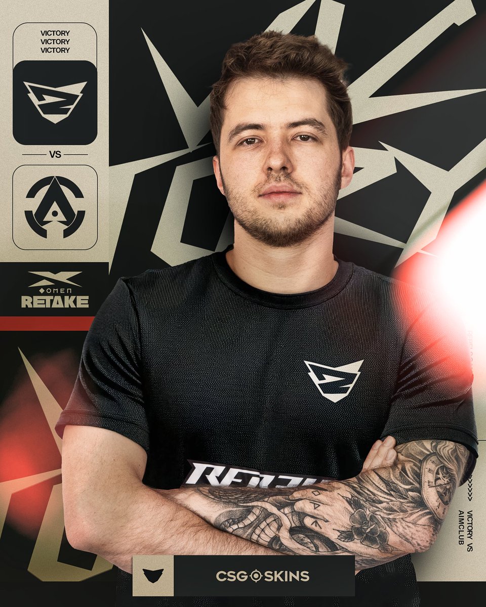 We’ve qualified for the group stage of Omen Retake 🏆

We finally got to show everything we’ve worked for

LET’S GO! 🔥

#BeRebels ♦️ #VamosKurwa