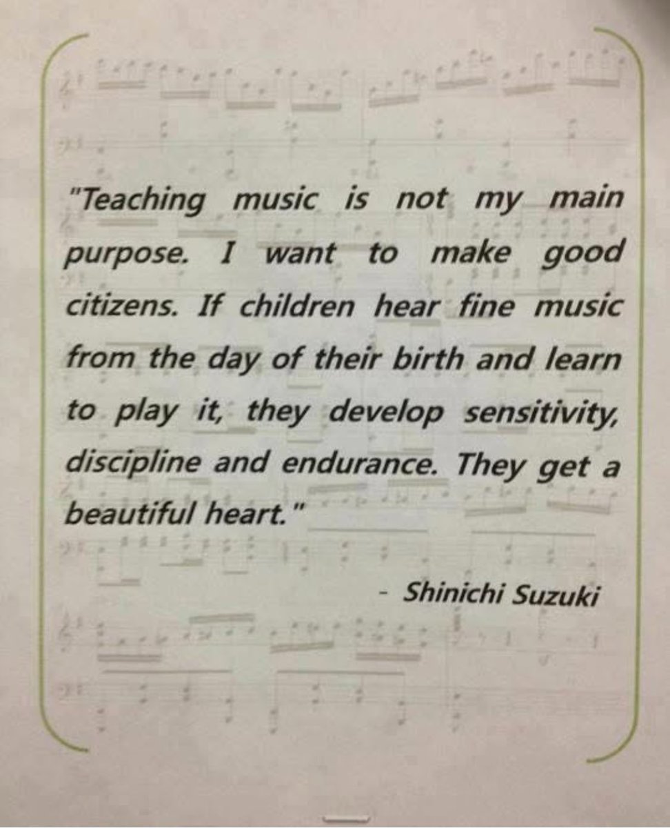 #quoteoftheday teach music, play music, enjoy music. 🎶