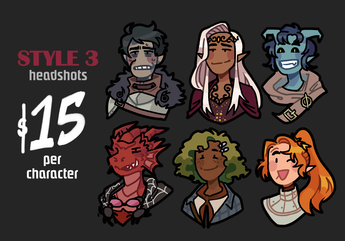 chippychime's tweet image. COMM SLOTS ARE OPEN AGAIN ! ⭐✏
i'll be taking 5 slots like i always do, when they fill up i'll take another batch after a couple of weeks !