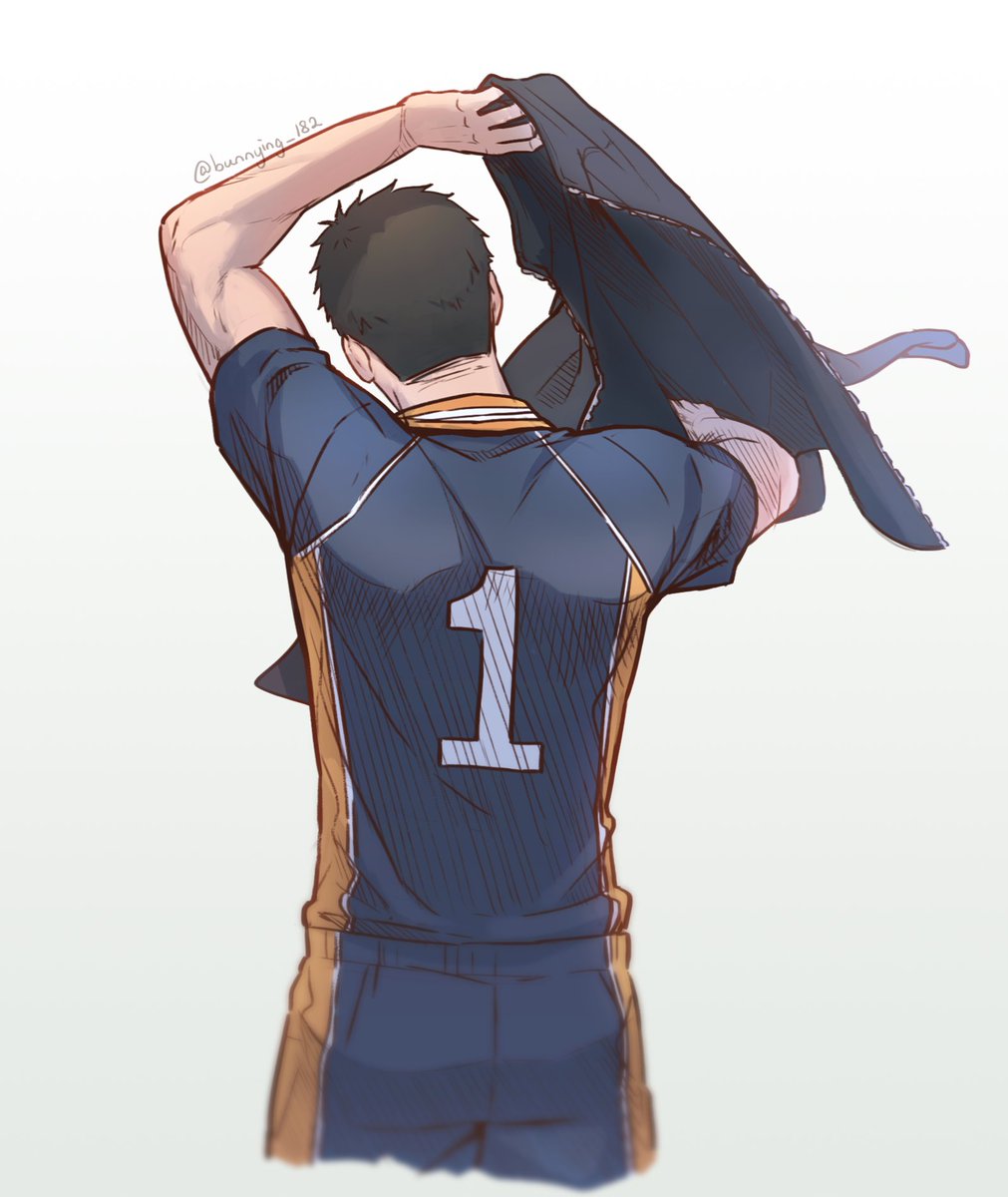 bunnying_182's tweet image. 1️⃣
#daichi #daichisawamura #澤村大地 #Haikyuu #illustration