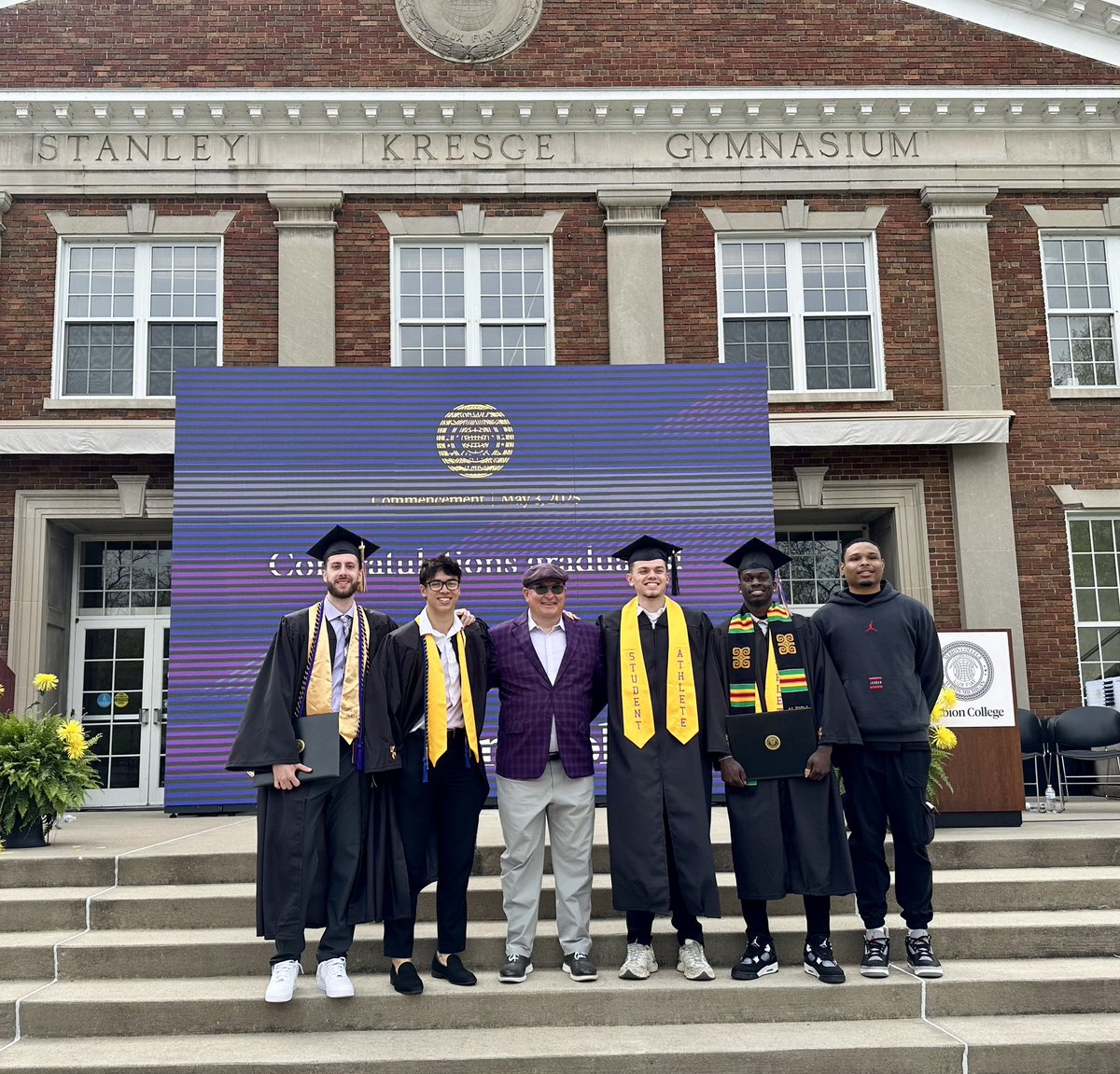 Congrats to 5 young men that shed blood, sweat, and tears for our program. Thank you! Go be great, but know you can always come home.