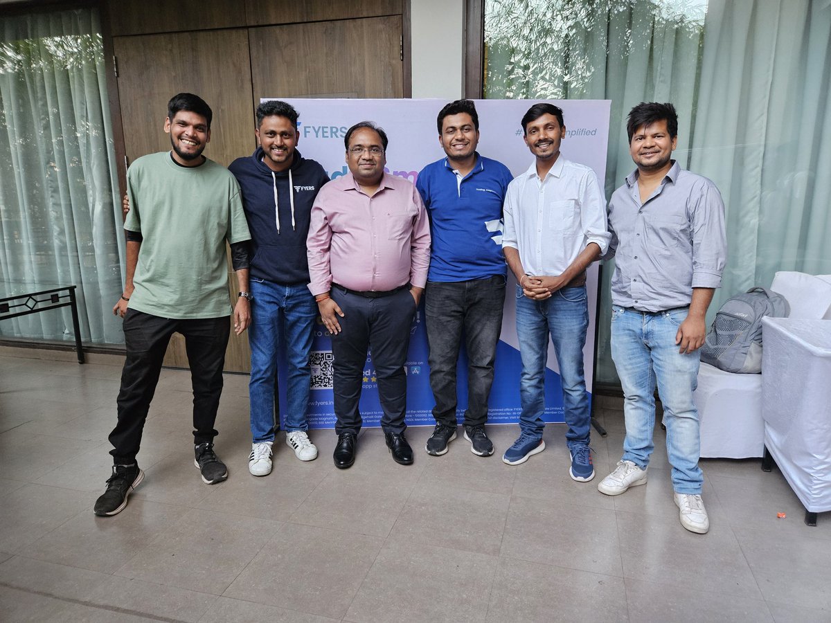 Naresh Janagam (@nareshjanagam) on Twitter photo Fyers and Fingrad joined forces for an awesome trading session with <a href="/ManishNifty/">Manish Singh</a> in Pune. Fyers and Fingrad joined forces for an awesome trading session with <a href="/ManishNifty/">Manish Singh</a> in Pune.