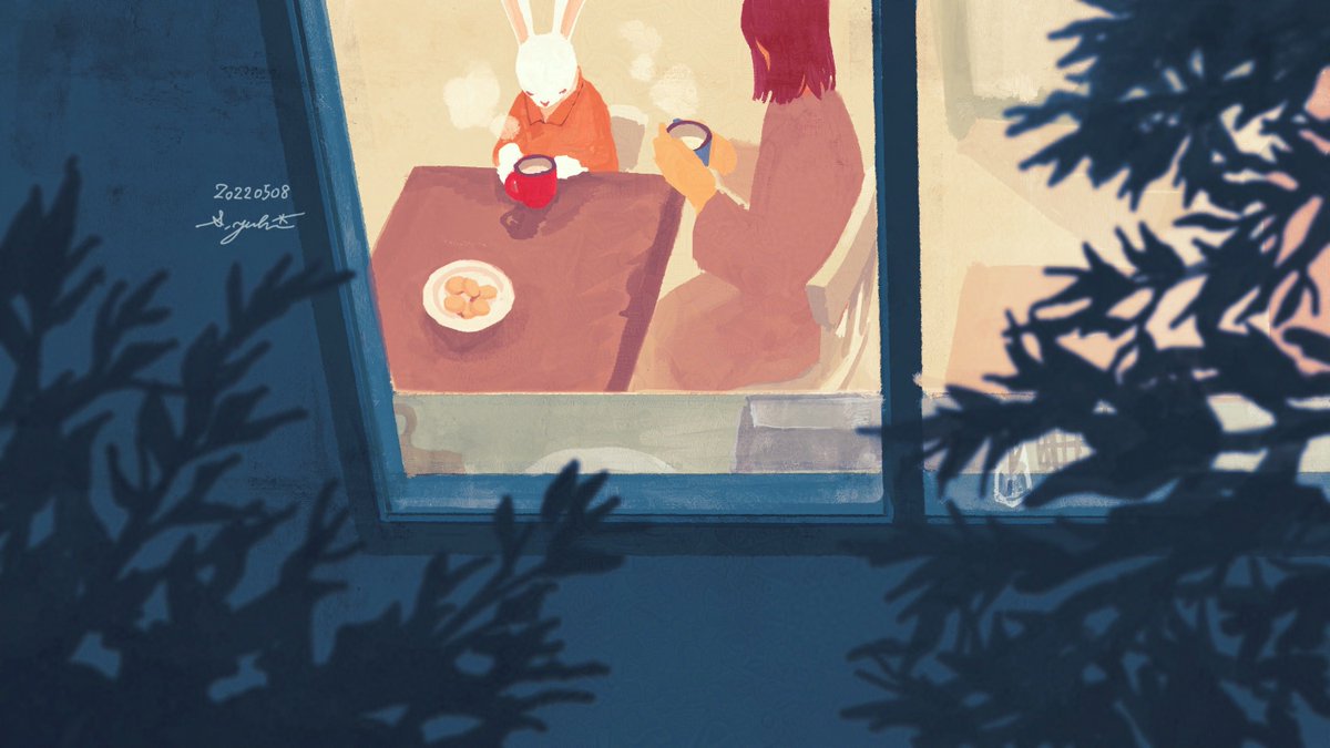 ねむれない夜のティータイム