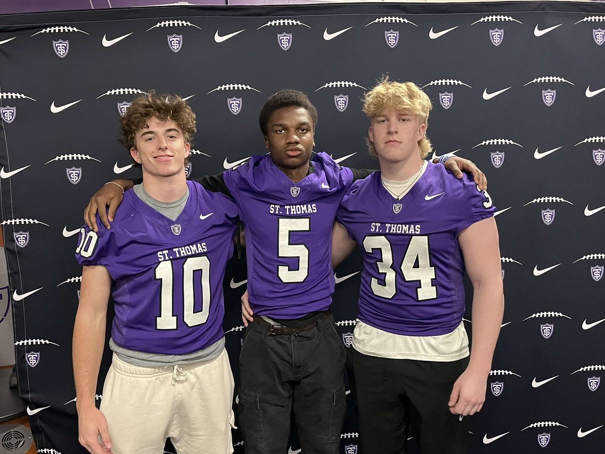 Johnny Evans (@jevanz10) on Twitter photo Had a great time at <a href="/UST_Football/">St. Thomas Football</a> yesterday! Thank you to <a href="/kuchinski8/">Wallie Kuchinski</a> for inviting me to the junior day can’t wait to be back on campus!
<a href="/UST_Football/">St. Thomas Football</a>
<a href="/Coach_Caruso/">Coach Glenn Caruso</a>
<a href="/CoachLBrown/">Lambert Brown</a>
<a href="/MNFBSpotlight/">MNFootballSpotlight</a>
<a href="/PrepRedzoneMN/">Prep Redzone Minnesota</a> Had a great time at <a href="/UST_Football/">St. Thomas Football</a> yesterday! Thank you to <a href="/kuchinski8/">Wallie Kuchinski</a> for inviting me to the junior day can’t wait to be back on campus!
<a href="/UST_Football/">St. Thomas Football</a>
<a href="/Coach_Caruso/">Coach Glenn Caruso</a>
<a href="/CoachLBrown/">Lambert Brown</a>
<a href="/MNFBSpotlight/">MNFootballSpotlight</a>
<a href="/PrepRedzoneMN/">Prep Redzone Minnesota</a>