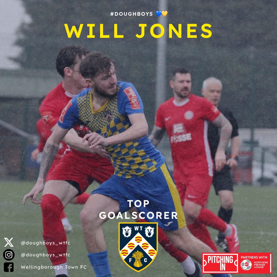FIRST TEAM END OF SEASON AWARDS:

Player’s player: Jack O’Connor
Supporter’s player: Jack O’Connor
Manager’s player: Danny Draper
Top goalscorer: Will Jones

#Doughboys💙💛
