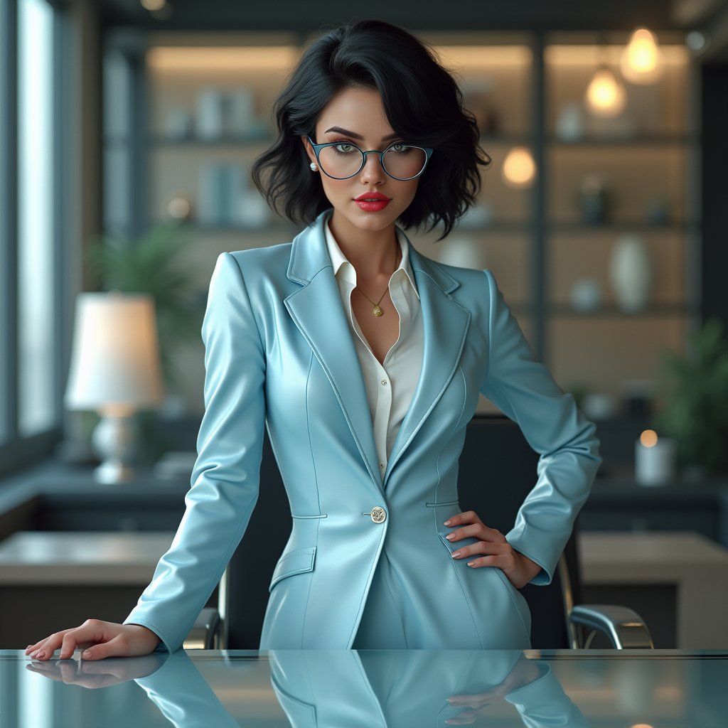 AIFashionChic's tweet image. ⚙️ She’s not matching the mood.
She defines the grid.
#VisualLogic #StructuredStyle #AIFashionChic