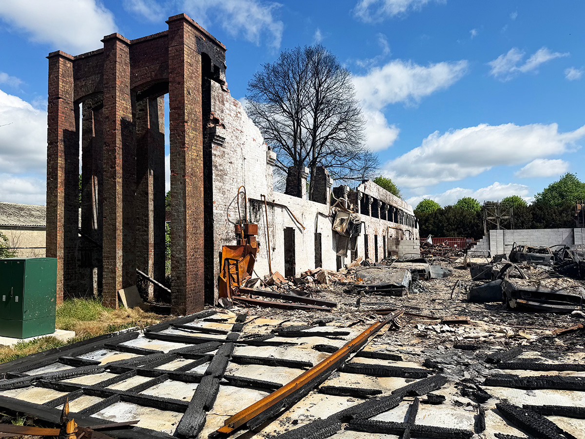 The <a href="/SaveOldSarum/">SOS - Save Old Sarum</a> RAF Old Sarum hangar. 
Photos taken earlier today.