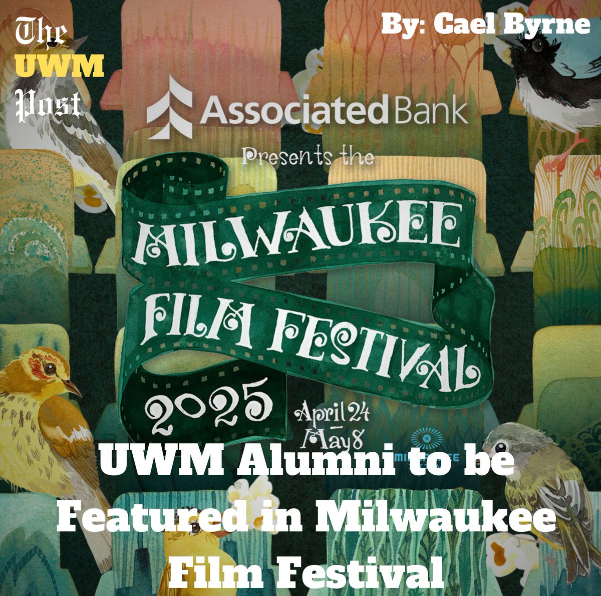 The UWM Post (@theuwmpost) on Twitter photo Several UW-Milwaukee Film, Video, Animation and New Genres Department Alumni are being featured in the <a href="/mkefilm/">Milwaukee Film</a> Festival. #milwaukee #filmfestival #UWM #alumni
uwmpost.com/arts-and-cultu… Several UW-Milwaukee Film, Video, Animation and New Genres Department Alumni are being featured in the <a href="/mkefilm/">Milwaukee Film</a> Festival. #milwaukee #filmfestival #UWM #alumni
uwmpost.com/arts-and-cultu…