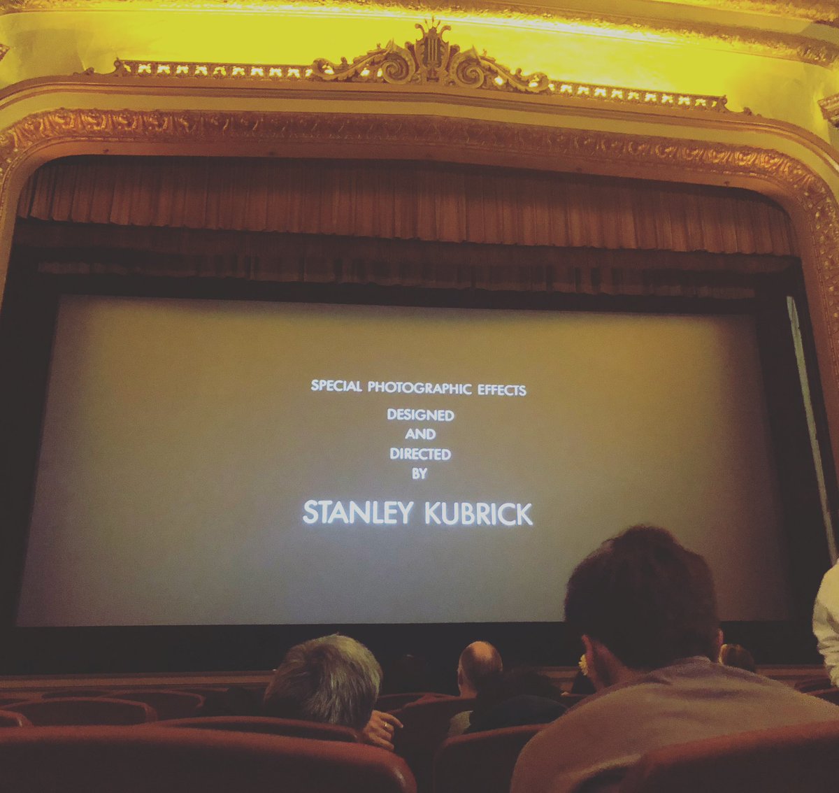 FlyBottleEscape's tweet image. Seeing the 70mm at the Grand Lake Theater in Oakland was easily THE best film experience ever for me