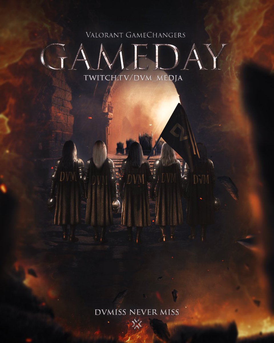 DVM_Esport's tweet image. 🚨 #VCTGameChangersEMEA - Contenders | Playoffs 

Elles ont gravé leur légende sur le champ de bataille, et désormais, le trône perdu n’est plus qu’à portée de lame. ⚔️

Les guerrières s’avancent, le regard brûlant, les épées affûtées, prêtes à livrer leur combat final.🛡️

🆚…