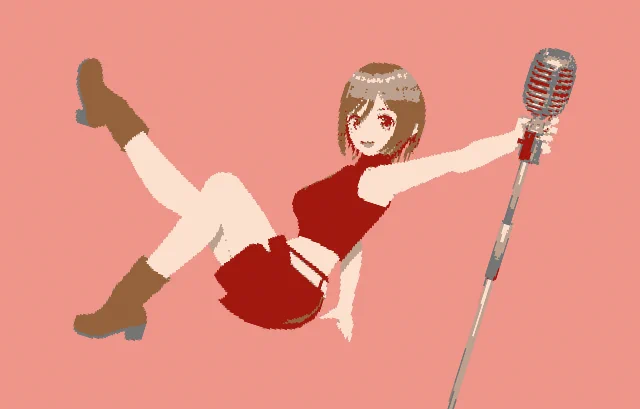 ドット絵加工したらこれがま～た可愛くて可愛くて困ってしまうま