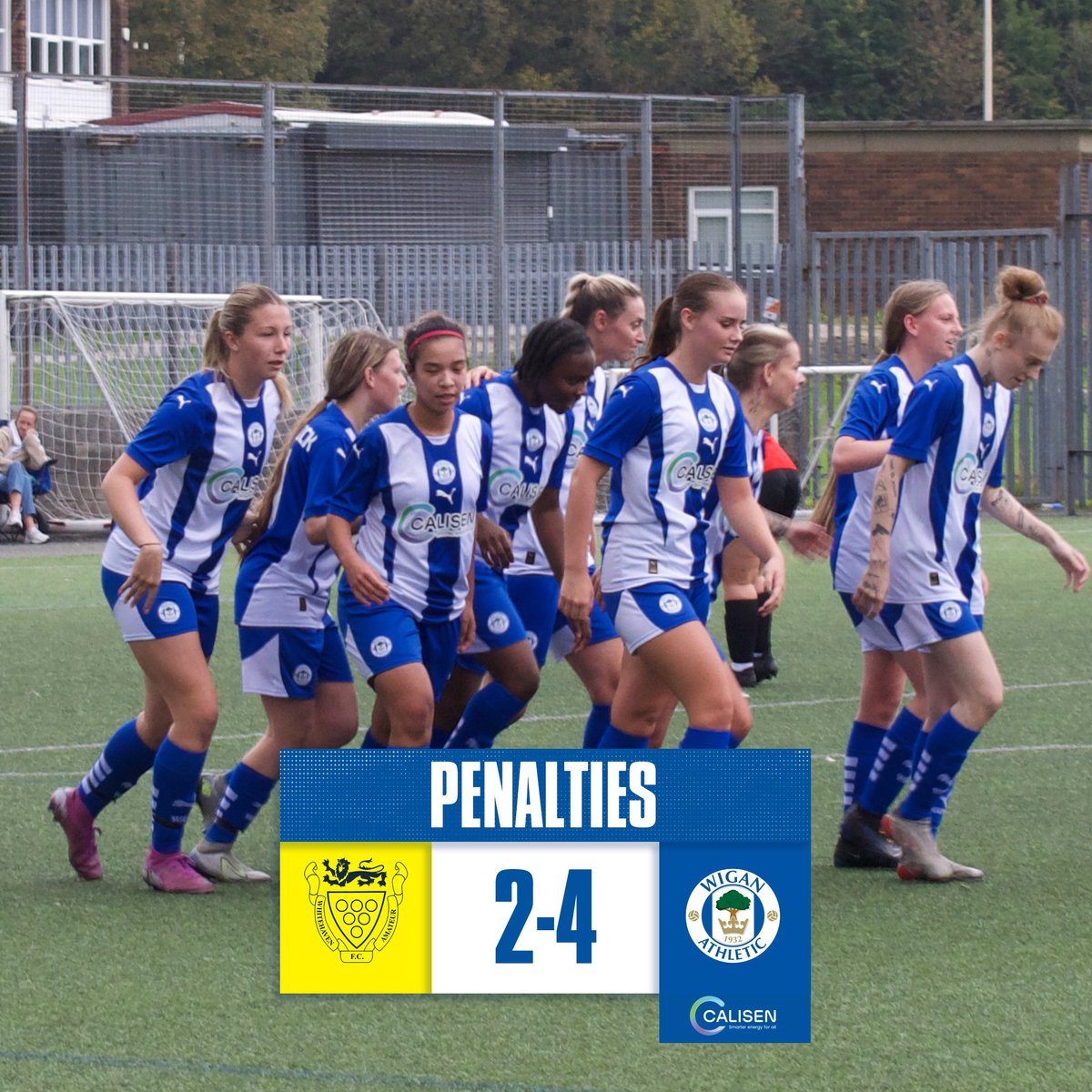 Latics_Women's tweet photo. FINALISTS!!! 😍

#wafc 🔵⚪️ https://t.co/B15JGwFJM6