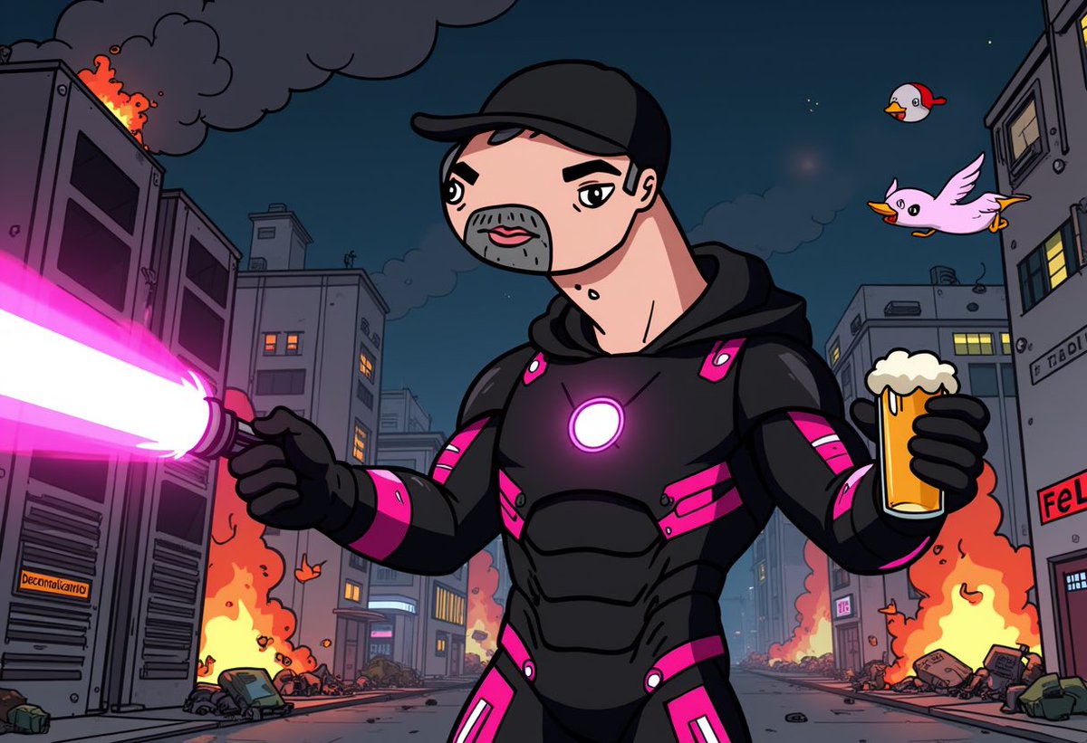 ironwud2's tweet image. What’s funnier than a meme coin?
A meme coin that:
•Actually BUILT stuff
•Has a real community
•Is still $3.3M MC

That’s $WUD. Laugh now, but don’t fade it. @gavunwud