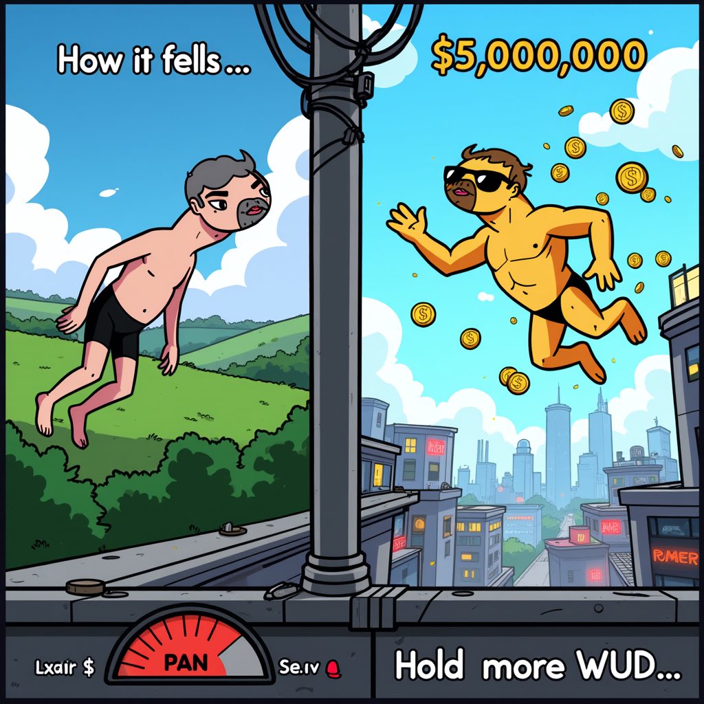 ironwud2's tweet image. $3.3M MC + live gaming + real AI + an army of meme warriors?
Yeah, WUD is different.
Most coins peak at memes—ours started there. @gavunwud