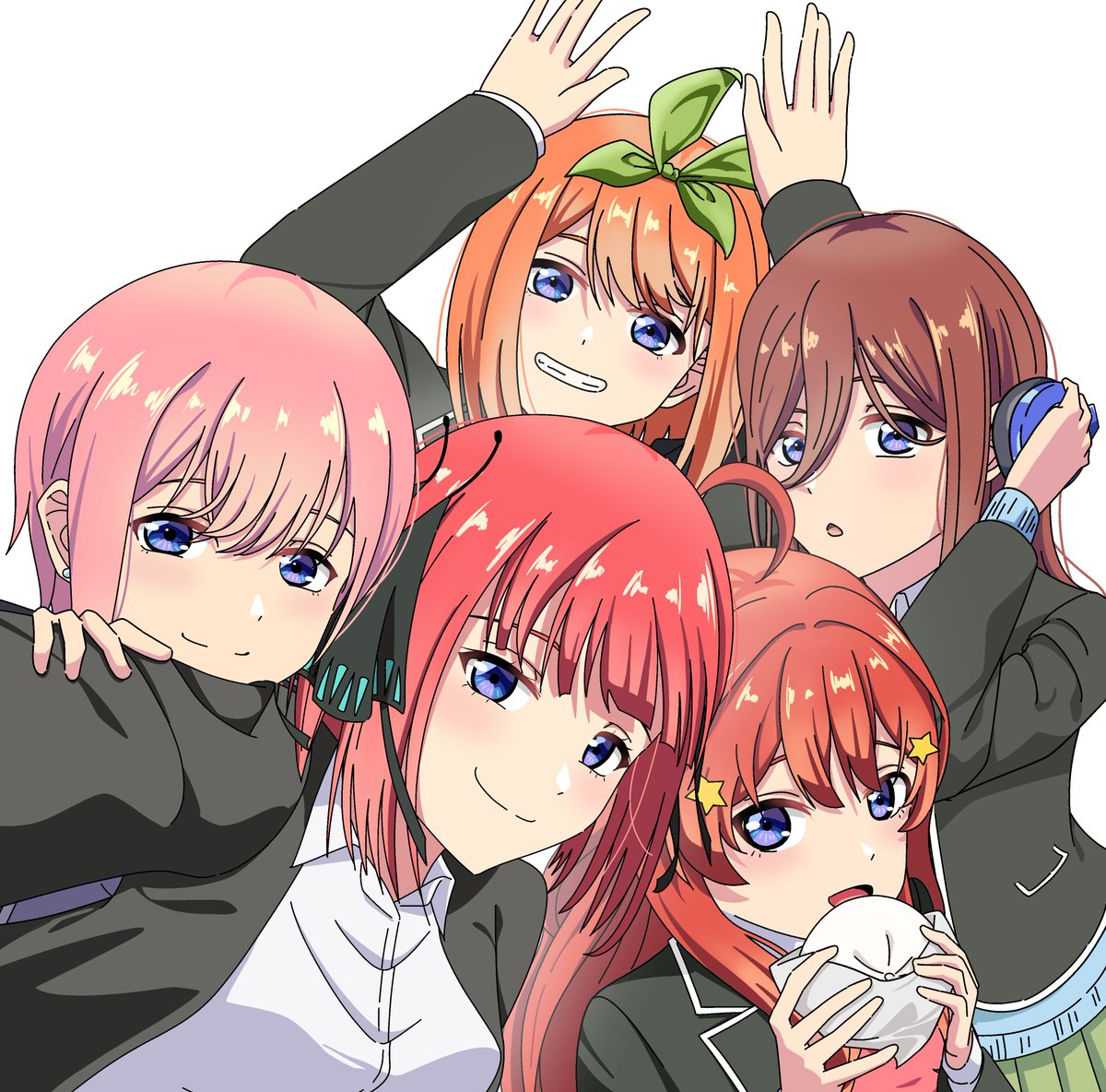 Ringame18's tweet photo. おめでとうございます！
描きました
#五等分の花嫁 #中野家の五つ子生誕祭 #イラスト #イラスト練習中 https://t.co/mejd8PQoTW