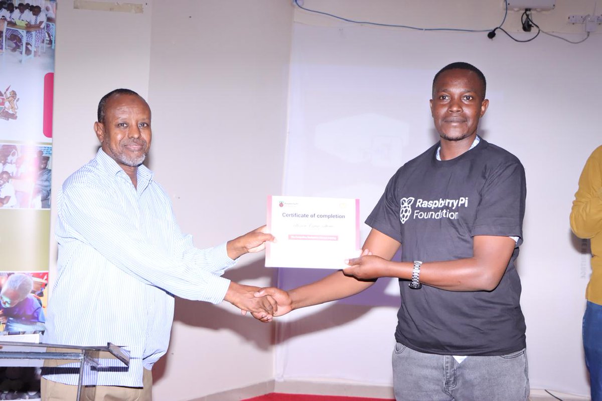 Today marked the successful conclusion of the two-day Raspberry Pi Foundation and FCDC Digital Literacy Program in Wajir County—an initiative aimed at equipping our educators with vital digital skills to empower the next generation.