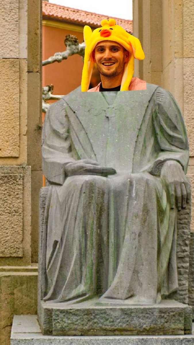 Sí, pero que la estatua venga con altavoces para que se escuche su grito de guerra cada vez que pasas.