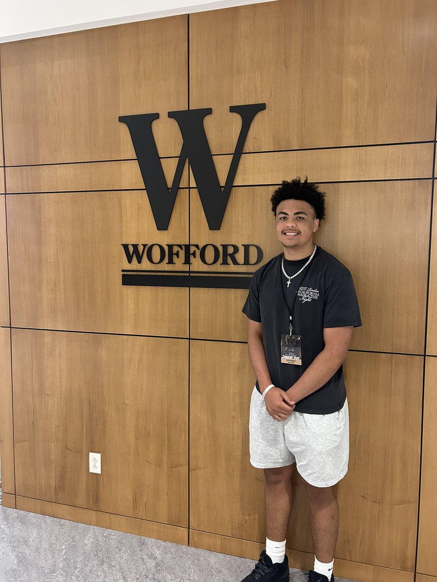 Lan Farmer (@lanfarmer_11) on Twitter photo Had at great time yesterday at <a href="/Wofford_FB/">Wofford Football</a> junior day!!! Had some great conversations, and can’t wait to go back!
<a href="/GldLionFootball/">Shelby Football</a> <a href="/SenoriseP/">Senorise Perry JR</a> <a href="/QBC_Charlotte/">QB Country NC</a> <a href="/PrepRedzoneNC/">Prep Redzone North Carolina</a> <a href="/omarporter1/">Omar Porter</a> <a href="/CarolinaStarsFB/">Carolina Stars 7on7</a> <a href="/QBHitList/">QBHitList.com</a> Had at great time yesterday at <a href="/Wofford_FB/">Wofford Football</a> junior day!!! Had some great conversations, and can’t wait to go back!
<a href="/GldLionFootball/">Shelby Football</a> <a href="/SenoriseP/">Senorise Perry JR</a> <a href="/QBC_Charlotte/">QB Country NC</a> <a href="/PrepRedzoneNC/">Prep Redzone North Carolina</a> <a href="/omarporter1/">Omar Porter</a> <a href="/CarolinaStarsFB/">Carolina Stars 7on7</a> <a href="/QBHitList/">QBHitList.com</a>