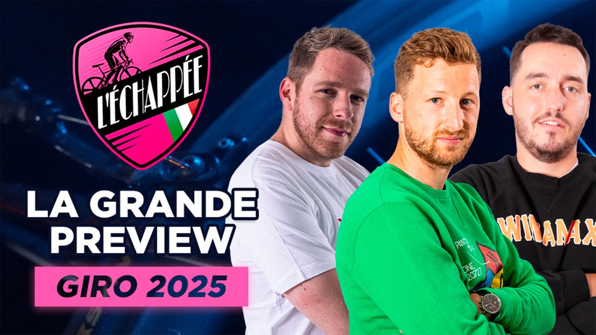 🇮🇹 Preview Giro 2025 : Ayuso va-t-il faire tomber Roglic ?

🚨 LIVE ▶ youtube.com/live/nwcaMKUIC…

🗣️ <a href="/HarrerPaul/">Paul Harrer</a> / <a href="/RuizJoseph/">Joseph Ruiz</a> / <a href="/WattRobin/">Robin Wattraint</a>