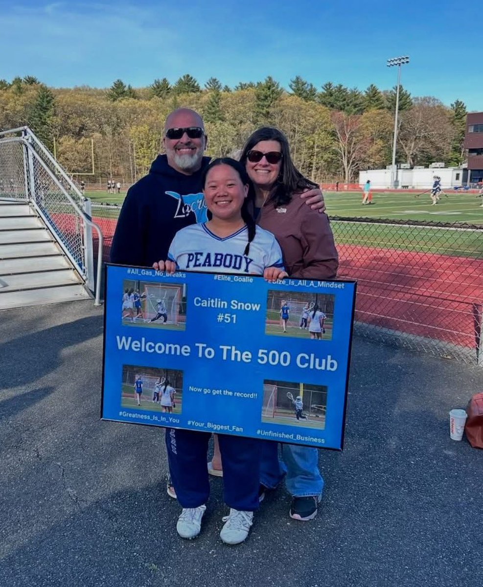 Huge congrats to PVMHS Goalie (Brick Wall!) Caitlin Snow for reaching 500 career saves this week! Your grit, focus, and leadership between the pipes has always been instrumental to your team’s success. Here’s to many more game-changing moments! 

We are so proud of you🥍