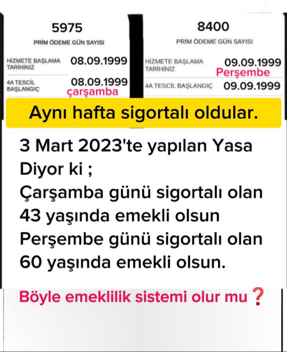 <a href="/ozngndgdu/">Ozan Gündoğdu</a> Ozan Bey iyi yayınlar 
EYT düzenlemesinde geride kalan 17-20 yıl mağduriyeti olan yüz binlerce kişi hala adalet bekliyor!
 Kademeli geçiş hakkımızı istiyoruz. 

#durupdüşünelim
<a href="/ozngndgdu/">Ozan Gündoğdu</a>
<a href="/nowhaber/">NOW HABER</a> 
<a href="/EmadDernegi/">EMEKLİLİKTE ADALET DERNEĞİ ⚖️</a> 
#AyrıcalıkDeğilKademeistiyoruz