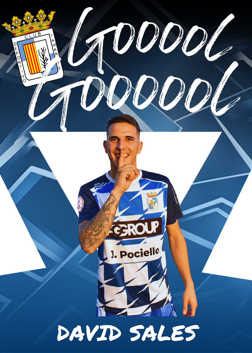 CDJ Tamarite (@cdjtamarite) on Twitter photo Min 17 - Goooooool del Tamarite ๐ฅ๐ฅ
Goooooool de David Sales de penalti ๐๐ป๐๐ป
<a href="/CDJTamarite/">CDJ Tamarite</a> 1 ๐ <a href="/CDFuentesOf/">C.D. Fuentes</a> 0
#vamostamarite #somtamarit #aixoelacolomina ๐๐ค๐๐ค Min 17 - Goooooool del Tamarite ๐ฅ๐ฅ
Goooooool de David Sales de penalti ๐๐ป๐๐ป
<a href="/CDJTamarite/">CDJ Tamarite</a> 1 ๐ <a href="/CDFuentesOf/">C.D. Fuentes</a> 0
#vamostamarite #somtamarit #aixoelacolomina ๐๐ค๐๐ค