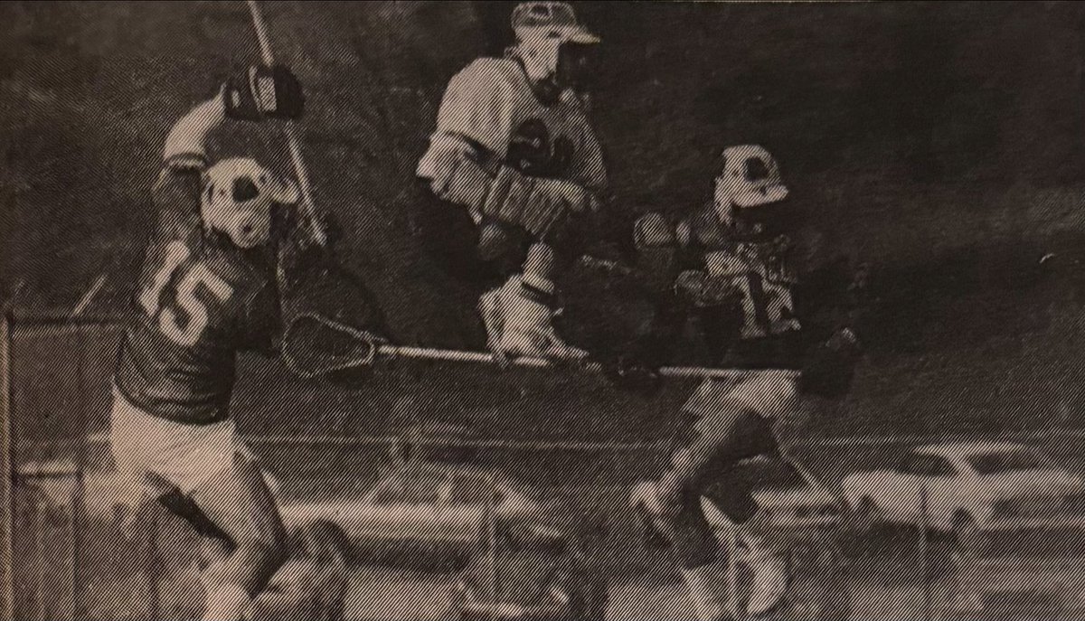 John McGeady if UMBC jumps amid John Diduro and Tim Schurr of Washington &amp; Lee! 
Photo by: Ed Dempsey
