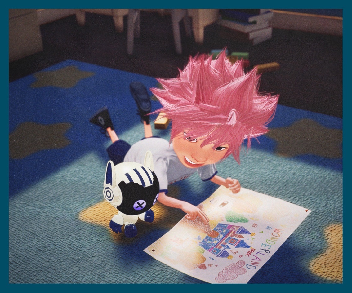 Hanbin and TOBI 🎡 

🤔 Visualizer (pixar like)?